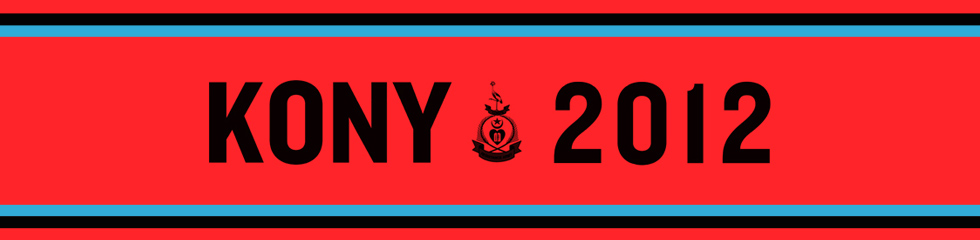 KONY 2012: Make History with Invisible Children.